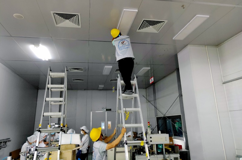 Dịch vụ thi công điện chiếu sáng văn phòng Dịch vụ thi công điện chiếu sáng văn phòng